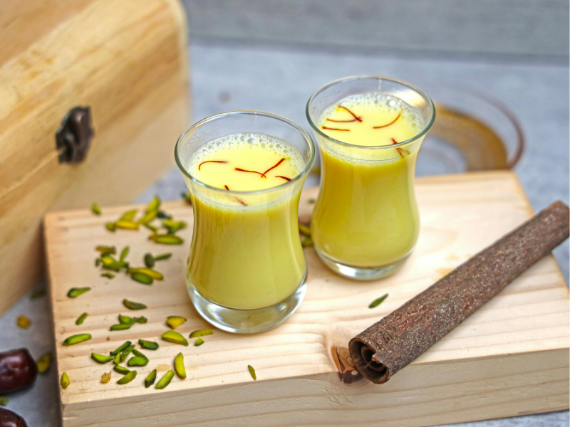 Application of industrial vanillin and bulk sweetener compound matrix in heat-stable dairy and plant-protein beverage formulations.